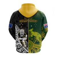 Australia Rugby Mix Aotearoa Rugby Hoodie Wallabies All Black Special Version LT14 - Polynesian Pride