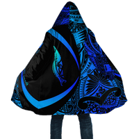 New Zealand Silver Fern Maori Tattoo Circle Style Cloak - Polynesian Pride