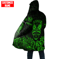 Maori Rugby Haka Aotearoa New Zealand Customize Name Cloak - Polynesian Pride