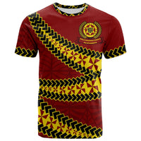 Tonga High School T Shirt Tongan Patterns LT20 Unisex Green - Polynesian Pride
