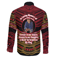 CUSTOMER REQUEST- neridaaustin - 17/08/2026 - Long Sleeve Button Shirt - LT14 - Polynesian Pride