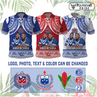 Custom Photo Samoa Rugby Polo Shirt 685 Proud Toa Samoa, Manu Samoa And Manu Samoa 7s Logo CTM14