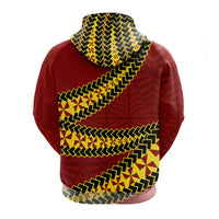 Tonga High School Hoodie Tongan Patterns LT20 - Polynesian Pride