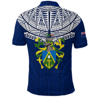 Pitcairn Islands Pride Polo Shirt LT12 - Polynesian Pride