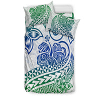 Polynesian Tribal Tattoo Retro Bedding Set Gradient 03 Screen Color LT9 - Polynesian Pride