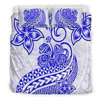 Polynesian Tribal Tattoo Retro Bedding Set Blue Screen Color LT9 - Polynesian Pride