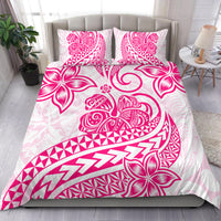 Polynesian Tribal Tattoo Retro Bedding Set Pink Screen Color LT9 Pink - Polynesian Pride