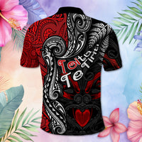 Custom Aotearoa Toitu Te Tiriti Polo Shirt New Zealand Honour the Treaty - Te Tiriti Is Us CTM03 - Polynesian Pride
