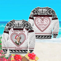Custom Photo Polynesian Sweatshirt Memorial All I Want For Xmas Is You CTM05 - Polynesian Pride