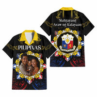 Custom Photo Philippines Independence Day Hawaiian Shirt Maligayang Araw ng Kalayaan Barong Patterns