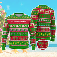 Custom Polynesian Countries Knitted Sweatshirt Funny Beach Style