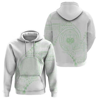 Custom Photo Samoa White Sunday Hoodie Lotu Tamaiti Teuila With Samoan Siapo CTM05 - Polynesian Pride