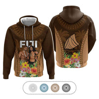 Custom Photo Fiji Day Hoodie Tropical Vibes