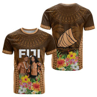 Custom Photo Fiji Day T shirt Tropical Vibes
