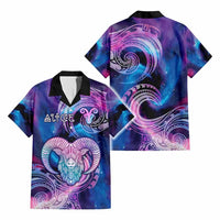 Custom Zodiac Signs Hawaiian Shirt With Polynesian Pattern CTM05 - Polynesian Pride