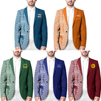 Custom Tonga Schools Blazer Tongan Schools Logo Simple Style