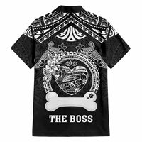 Custom Dog Hawaiian Shirt With Polynesian Pattern