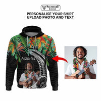 Custom Photo Polynesian Tribal Tattoo with Tropical Vibe Hoodie CTM09 - Polynesian Pride
