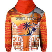 Island Vocal Tribute Hoodie Mix Pattern Version 03 LT13 - Polynesian Pride