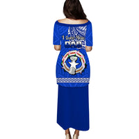 Polynesian Pride Father Day Northern Mariana Islands Puletasi Dress CNMI I Love You Dad LT14 - Polynesian Pride
