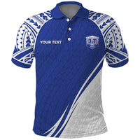 CUSTOMER REQUEST - Enrique Tanepau - 17/09/2026 - Polo Shirt - LT05 Blue - Polynesian Pride