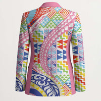 Customer request - louisawall72 Rainbow Kowhaiwhai - 07-09-26 - Blazer - LT9