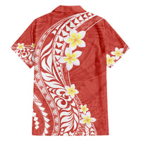 Hawaii Aloha Hawaiian Shirt Plumeria Vintage - Roseate LT7 - Polynesian Pride