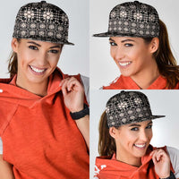 Aloha Hawaii Shell Quilt Snapback Cap Seamless Style - Polynesian Pride