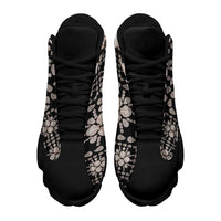 Aloha Hawaii Shell Quilt Sneakers J13 Seamless Style - Polynesian Pride