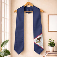 American Samoa Graduation Stole Flag Style