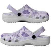 Anthurium Pikake Ti Leaf Palaka Clogs Shoes Purple Version