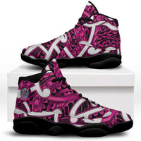 Aotearoa Maori Kowhaiwhai Sneakers J13 Mawhero Puhoro and Patiki