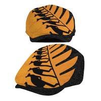 Australia New Zealand Rugby Jeff Hat Gold Aboriginal Wallabies and Maori Black Fern - Polynesian Pride