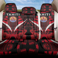 Back Car Seat Cover Tahiti Flag Hibiscus Polynesian Tattoo