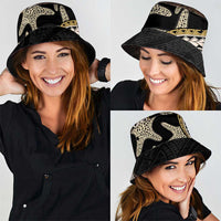 Beige Polynesian Starfish Unique Pattern Bucket Hat LT01 - Polynesian Pride