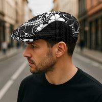 Black Hawaii Jeff Hat Hammerhead Shark Tattoo Curve Polynesian - Polynesian Pride