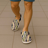 Black Palaka Hawaii Leis Clogs Shoes Hawaiian-plaid Elegant Tropical Vibes - Polynesian Pride