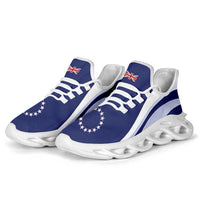 Cook Islands Clunky Sneakers Flag-Inspired Curve Style