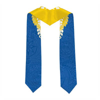 Custom Kaiser Hawaii High School Graduation Stole Class Of Year Puakenikeni Lei Hawaiian Pattern