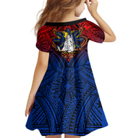 Filipinos Lapu-lapu Hero Family Matching Off Shoulder Long Sleeve Dress and Hawaiian Shirt Philippines Flag and Sun DT02 - Polynesian Pride