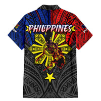 Philippines Half Sleeve Tattoo Family Matching Mermaid Dress and Hawaiian Shirt Pinoy Filipinos Sun DT02 - Polynesian Pride