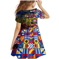 Pinoy Philippines Family Matching Mermaid Dress and Hawaiian Shirt Filipino Tattoo Art Style DT02 - Polynesian Pride