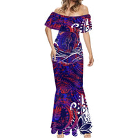 Father's Day American Samoa Mermaid Dress Special Dad Polynesia Paradise DT02 - Polynesian Pride