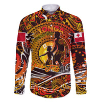 Father's Day Tonga Family Matching Summer Maxi Dress and Hawaiian Shirt Special Dad Polynesia Paradise