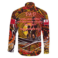 Father's Day Tonga Family Matching Summer Maxi Dress and Hawaiian Shirt Special Dad Polynesia Paradise