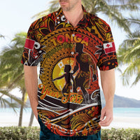 Father's Day Tonga Hawaiian Shirt Special Dad Polynesia Paradise DT02 - Polynesian Pride