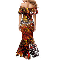Father's Day Tonga Mermaid Dress Special Dad Polynesia Paradise DT02 - Polynesian Pride