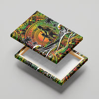 Father's Day Vanuatu Canvas Wall Art Special Dad Polynesia Paradise