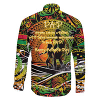 Father's Day Vanuatu Family Matching Long Sleeve Bodycon Dress and Hawaiian Shirt Special Dad Polynesia Paradise DT02 - Polynesian Pride
