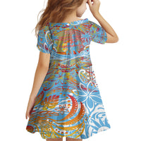 Father's Day Fiji Family Matching Off Shoulder Maxi Dress and Hawaiian Shirt Special Dad Polynesia Paradise DT02 - Polynesian Pride